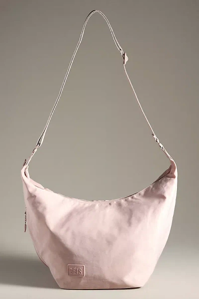 Beis Béis The Crescent Catchall Crossbody Bag In Pink