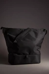 Beis The Day Tripper Nylon Tote In Black