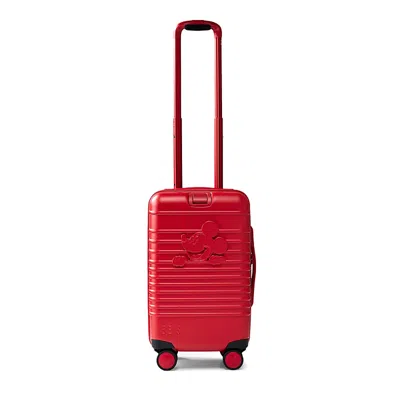 Beis The Disney Small Carry On Roller Suitcase In Red