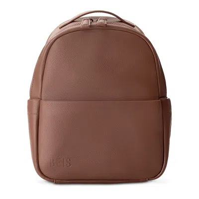 Beis The Essential Mini Backpack In Brown
