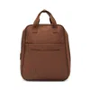 Beis The Expandable Backpack In Maple In Brown