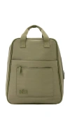 Beis The Expandable Backpack In Olive