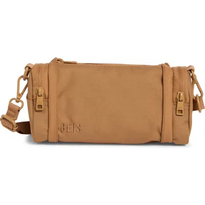 Beis Béis The Expandable Crossbody Charm In Brown
