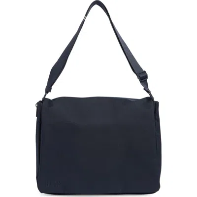 Beis Béis The Expandable Messenger Tote In Blue
