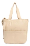 Beis Béis The Expandable Tote Bag In Sand