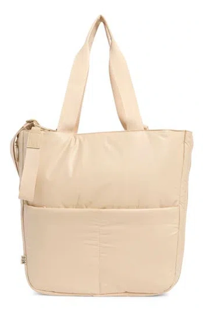 Beis Béis The Expandable Tote Bag In Sand
