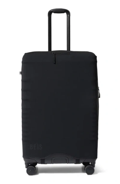 Beis Béis The Hybrid Check-in Luggage Cover In Black