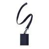 Beis The Id Card Holder - Navy In Blue