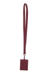 Beis Béis The Id Card Holder In Burgundy