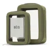 Beis The In Flight Cosmetic Case In Olive