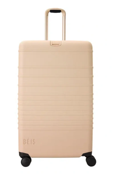 Beis Béis The Large 29-inch Check-in Roller In Beige