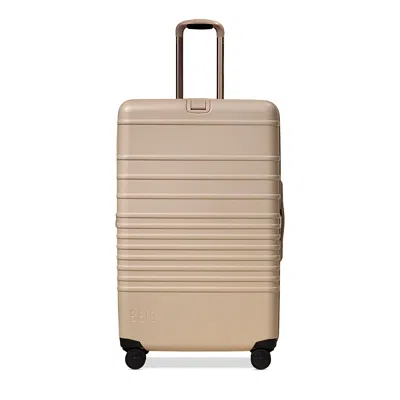 Beis The Large Check In Roller In Beige In Brown