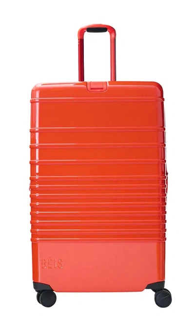 Beis The Large Check-in Roller Luggage In Orange