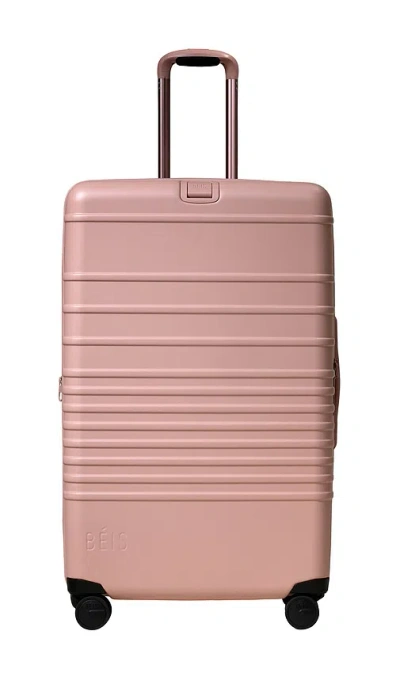 Beis The Large Check-in Roller In Atlas Pink