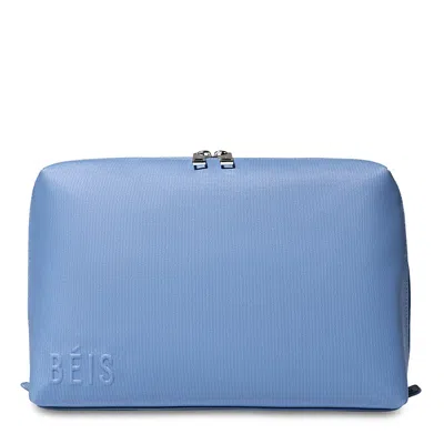 Beis The Large Cosmetic Pouch In Blue