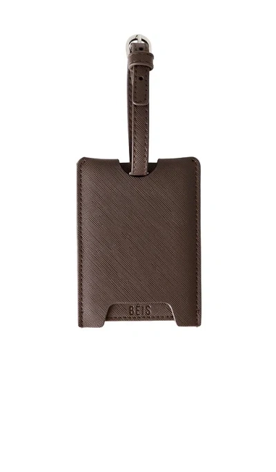 Beis The Luggage Tag In Brown