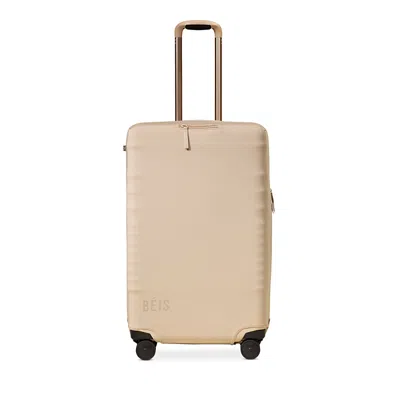 Beis The Medium Check In Luggage Cover In Beige In Neutral