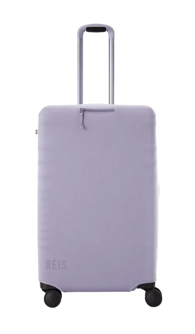 Beis The Medium Check-in Luggage Cover In Lavender