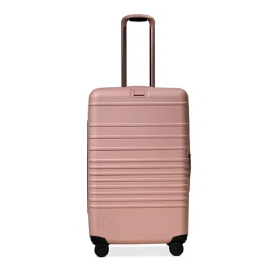 Beis The Medium Check In Roller In Atlas Pink