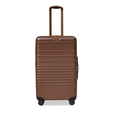 Beis The Medium Check In Roller In Maple In Brown