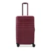 Beis The Medium Check In Roller Suitcase - Burgundy In Burgundy