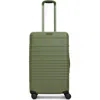 Beis Medium Check-in Roller In Olive In Green