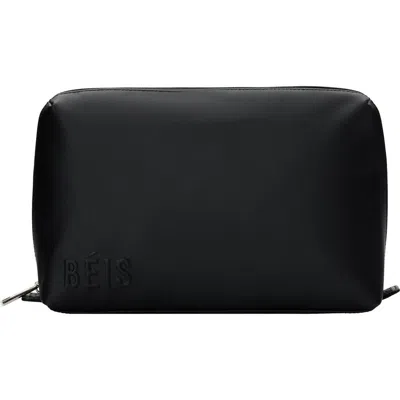 Beis Béis The Medium Cosmetic Pouch In Black