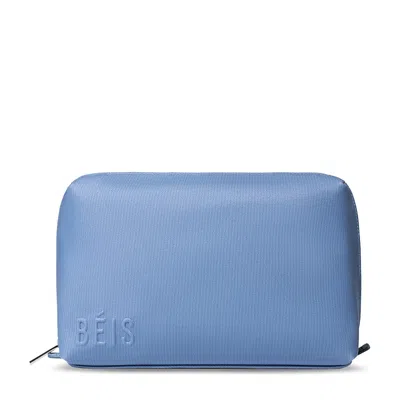 Beis The Medium Cosmetic Pouch In Blue