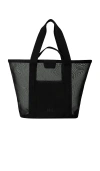 Beis The Mesh Beach Tote Bag In Black