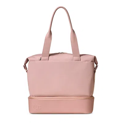 Beis The Mini Weekender In Atlas Pink