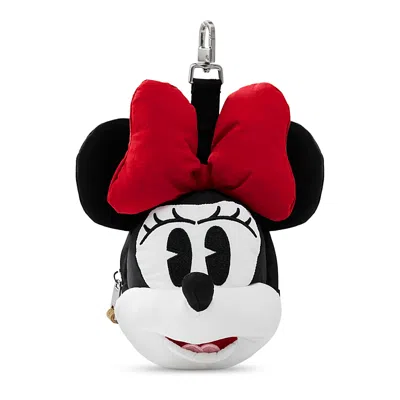 Beis The Minnie Mouse Charm Pouch In Black