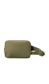 Beis The Nylon Belt Bag In Olive
