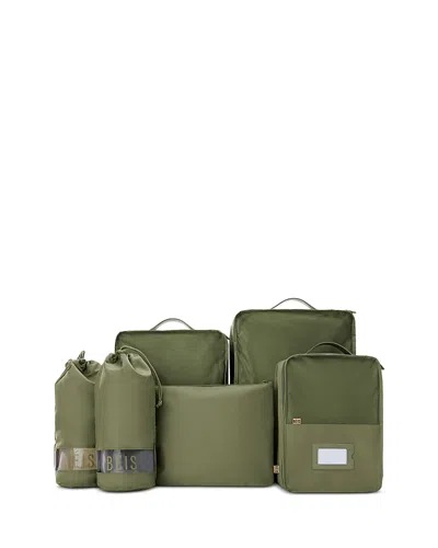 Beis The Packing Cubes 6 Piece Set In Olive
