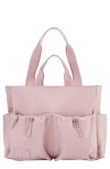 Beis Béis The Sport Carryall Bag In Atlas Pink