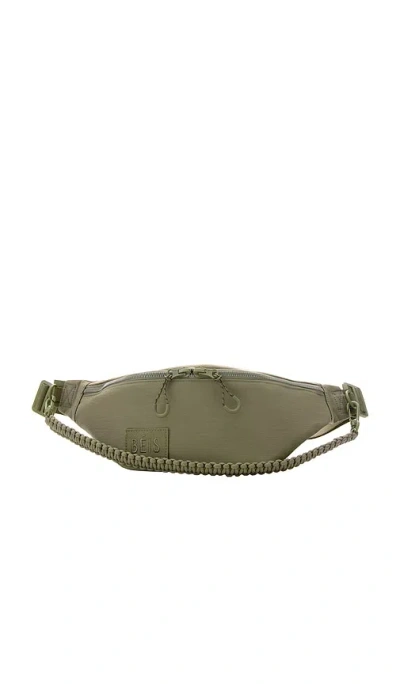 Beis Béis The Sport Pack Nylon Belt Bag In Olive