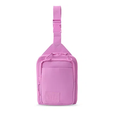Beis The Sport Sling Bag In Berry In Pink