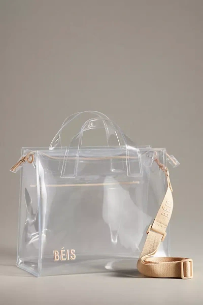 Beis The Stadium Tote In Clear