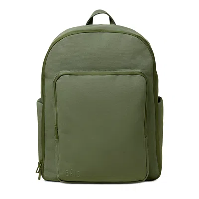 Beis The Travel Backpack In Olive In Green