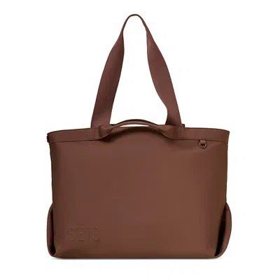 Beis The Travel Tote In Maple In Brown