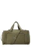 Beis Béis The Utility Duffle Bag In In Olive