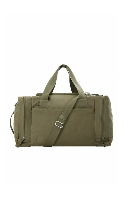 Beis The Utility Duffle In Olive