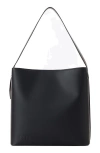 Beis Béis The Wicked Faux Leather Tote In Black