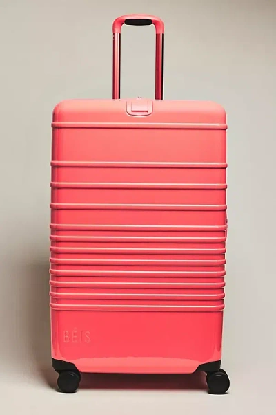Beis Béis X Poppi Large Check-in Roller In Pink