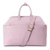 Beis Béis The Wicked Faux Leather Weekend Bag In Wicked Pink