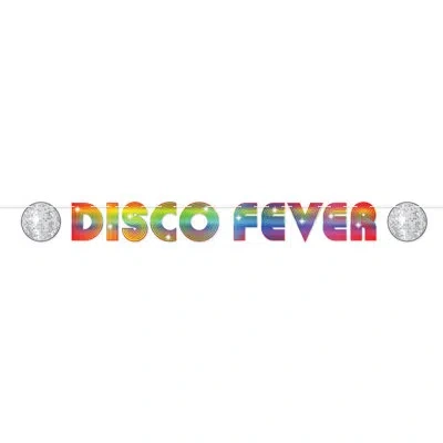 Beistle 70's Disco Fever Streamer In Multicolor
