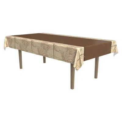 Beistle Around The World Tablecover In Multicolor