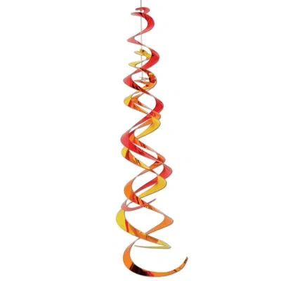 Beistle Autumn Triple Whirl - 30" - Pack Of 6 In Multicolor