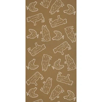 Beistle Bbq Kraft Paper Table Roll In Brown