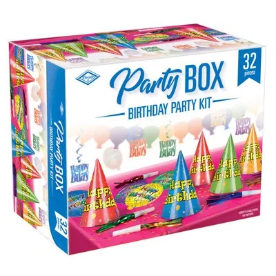 Beistle Birthday Party Box In Multicolor
