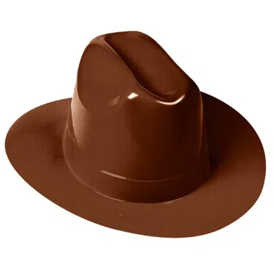 Beistle Brown Plastic Cowboy Hat – Adult Western Costume Hat, Lightweight Headwear For Rodeo Themes, Country